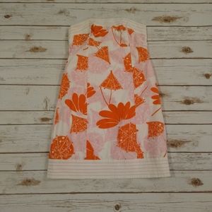 Lilly Pulitzer Seeing Double Strapless Dress Size 2